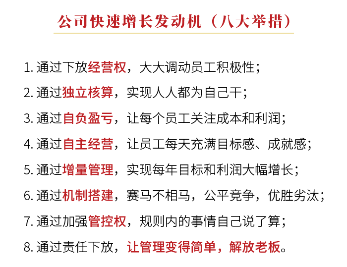 自主经营
