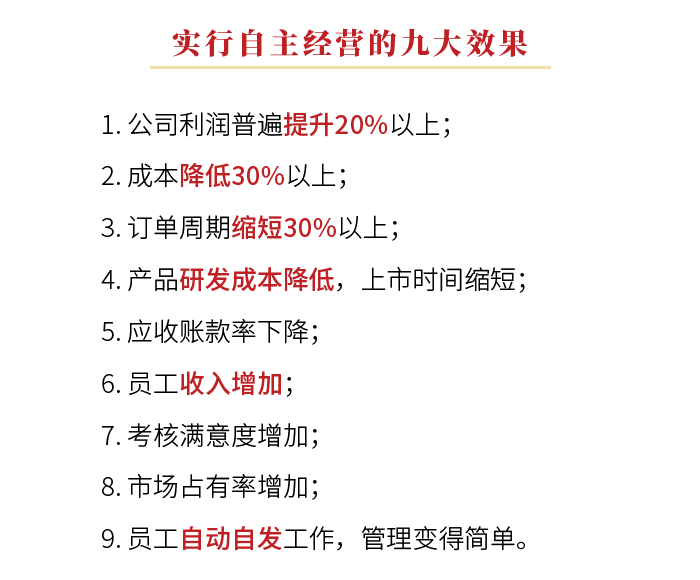 自主经营